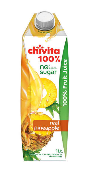 Chivita 100% Pineapple 1Ltr x 